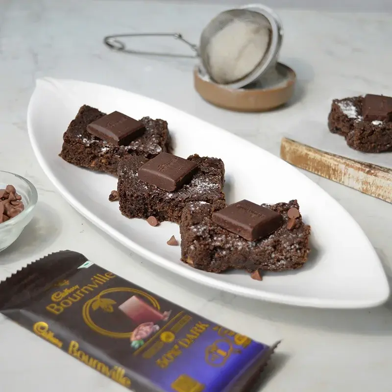 Bournville Brownie | Cadbury Desserts Corner