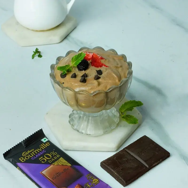 Bournville Chocolate No Bake Greek Yoghurt Mousse