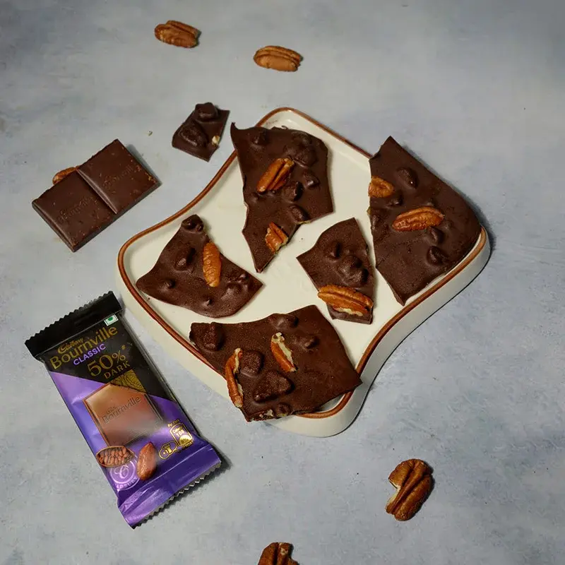 Bournville Chocolate Pecan Bark