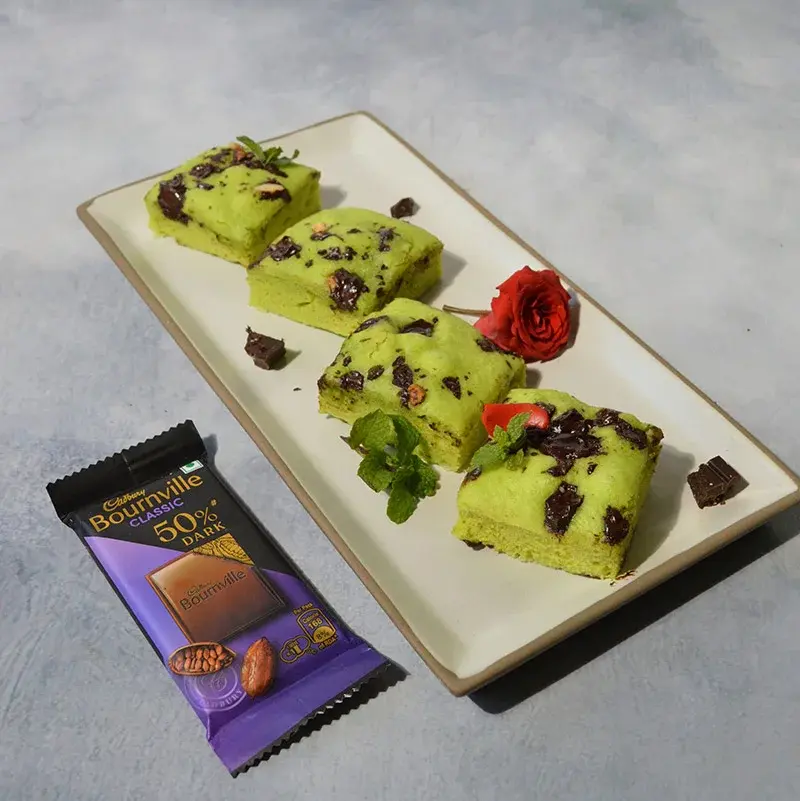 Bournville Mint Chocolate Cookie Bar