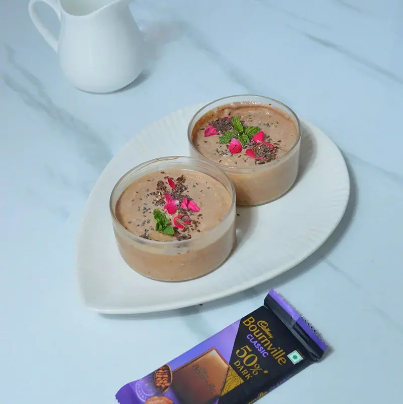 Bournville Shrikhand Chia Pudding