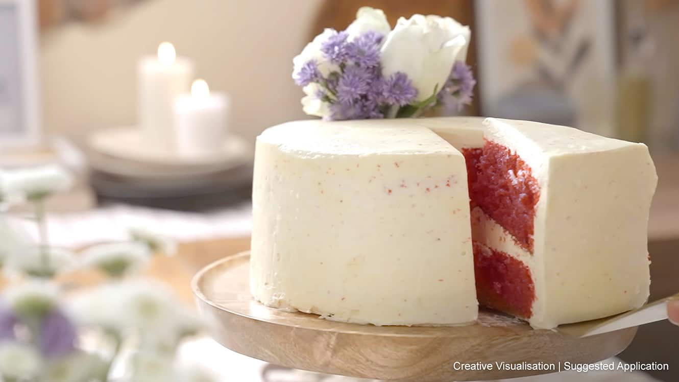 Cadbury Silk Red Velvet <br> Anniversary Cake