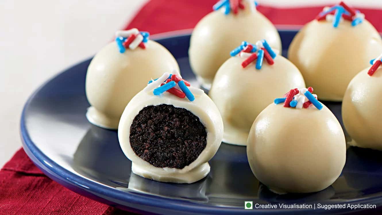 Cheesy Oreo <br> Cookie Balls