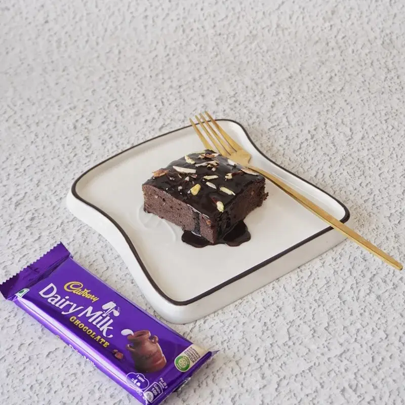 Chocolate Brownie Cake with Nuts