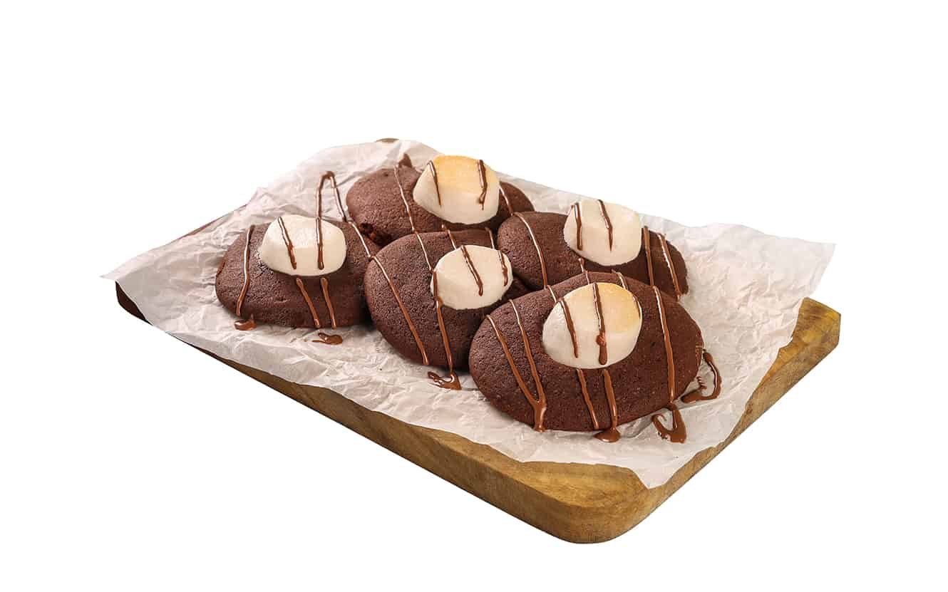 Chocolate Marshmallow Cookies
