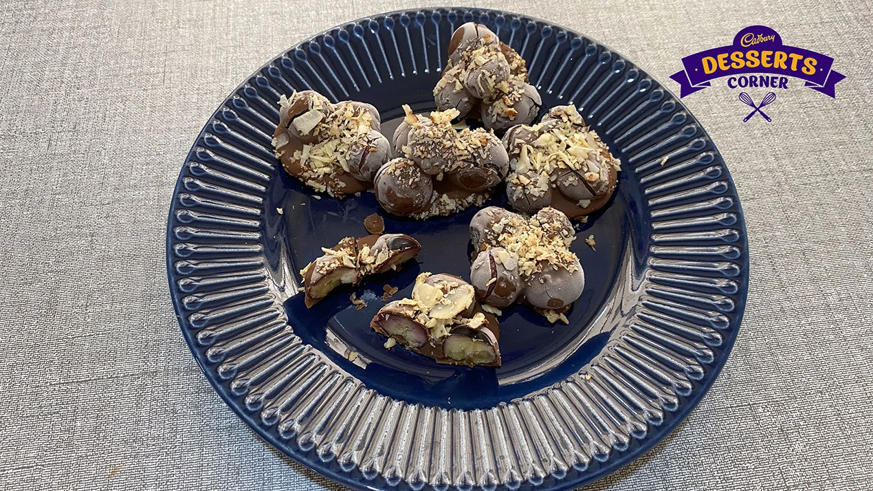 Chocolate covered Blueberry and Nuts
