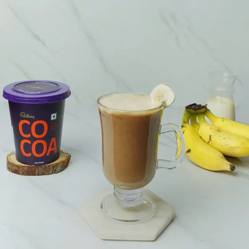 Frozen Two-in-one Choco Banana Shake