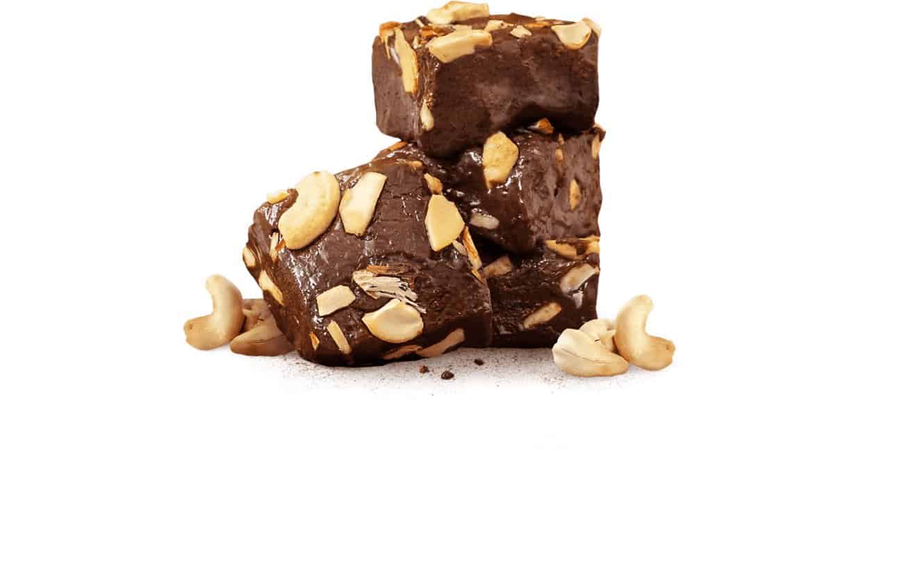 Nutty Delish <br> Chocolate Fudge