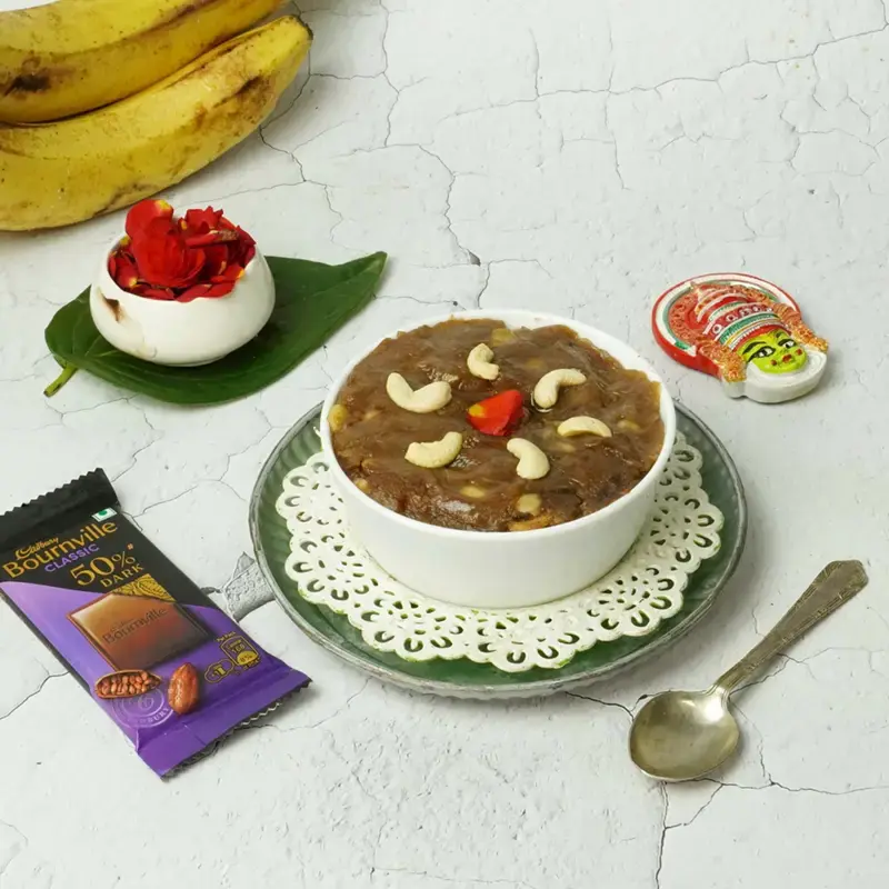 Onam Special Bournville Banana Halwa