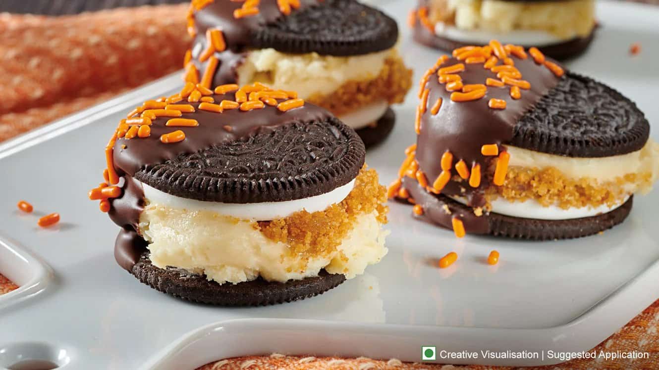 Oreo Cheesecake <br> Basketball Bites