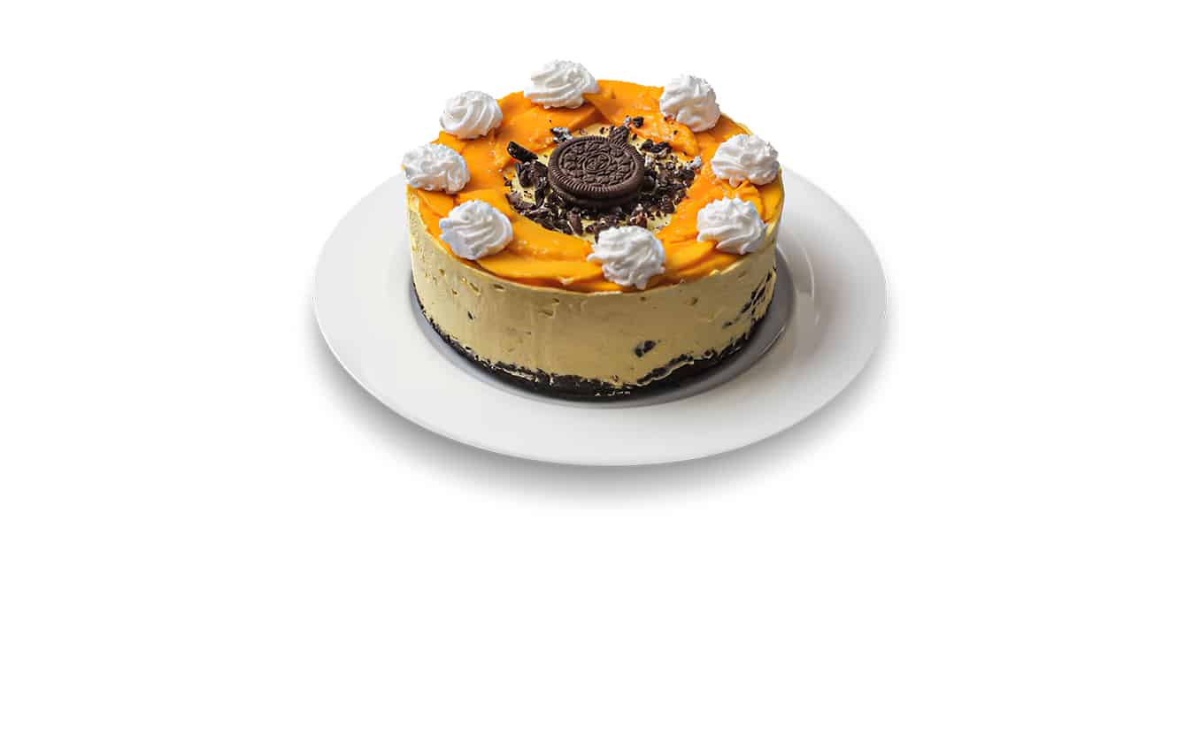Oreo Mango Cheesecake
