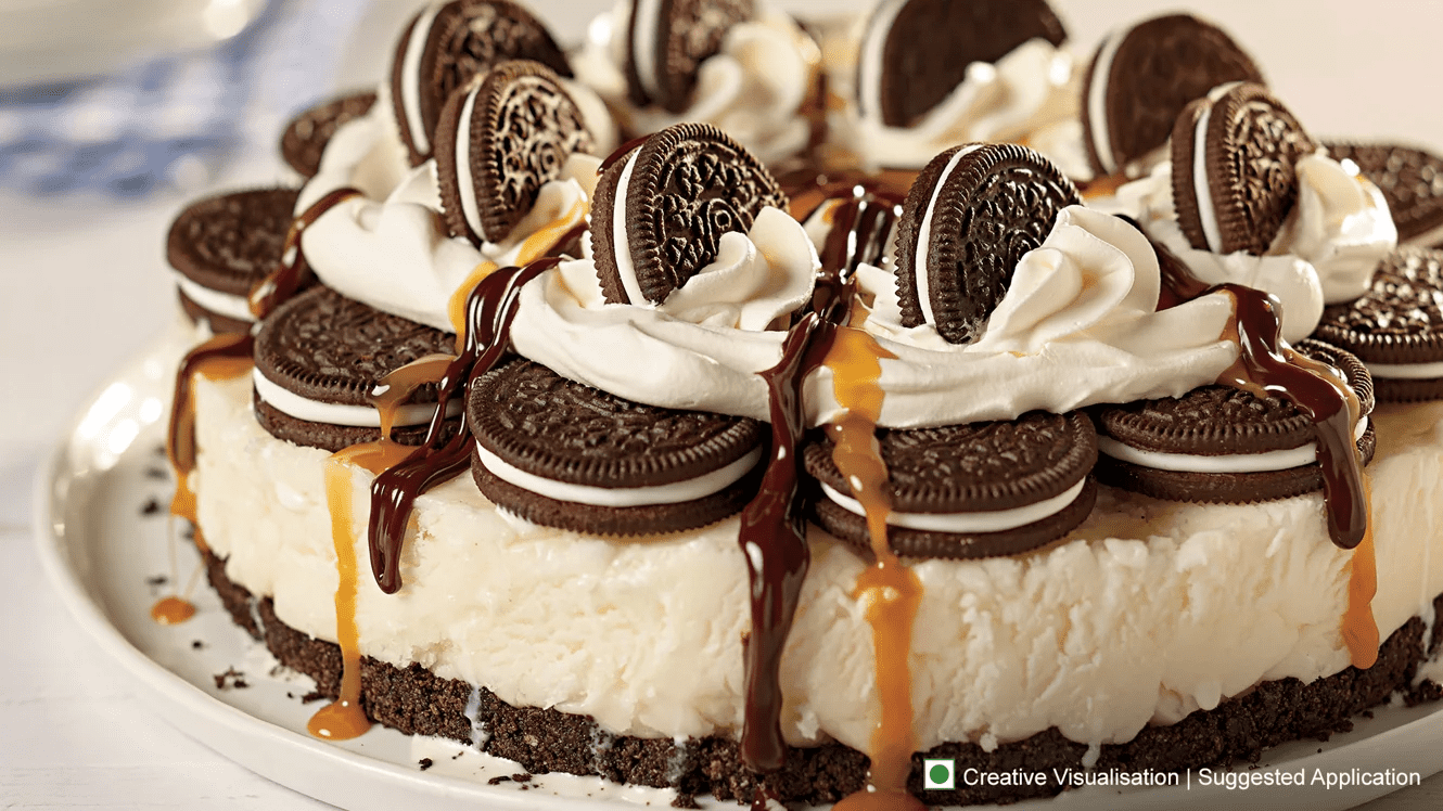 Salted Caramel <br> Oreo Ice Cream Cake