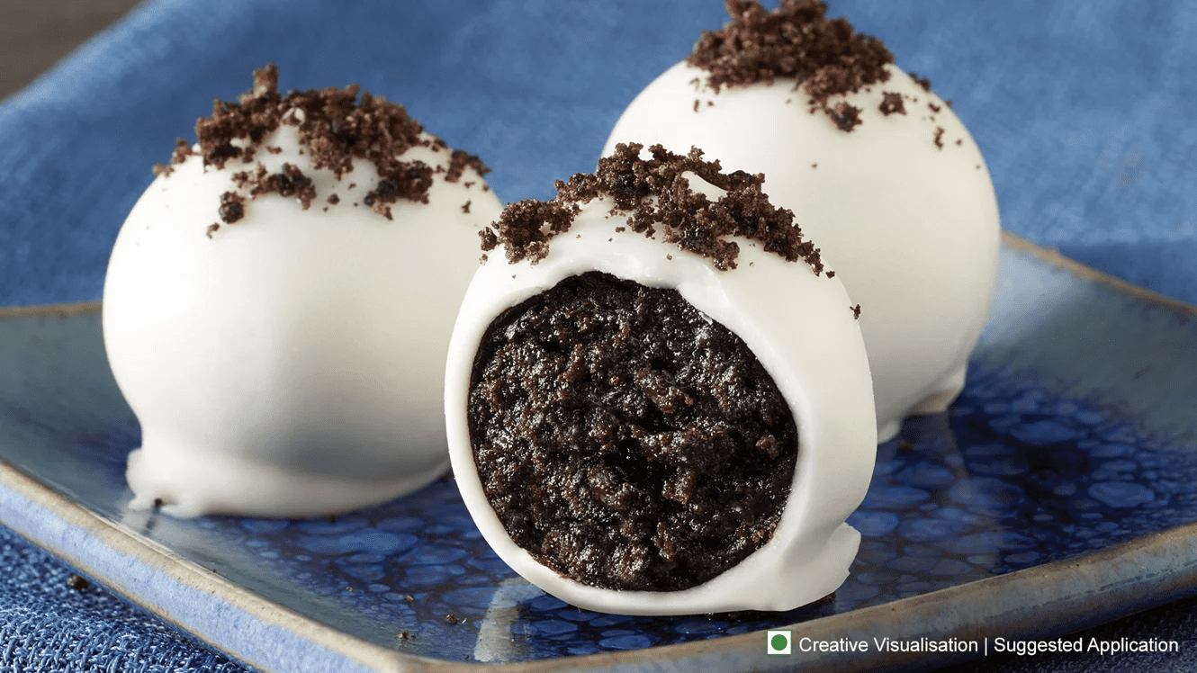 White Chocolate <br> Oreo Cookie Balls
