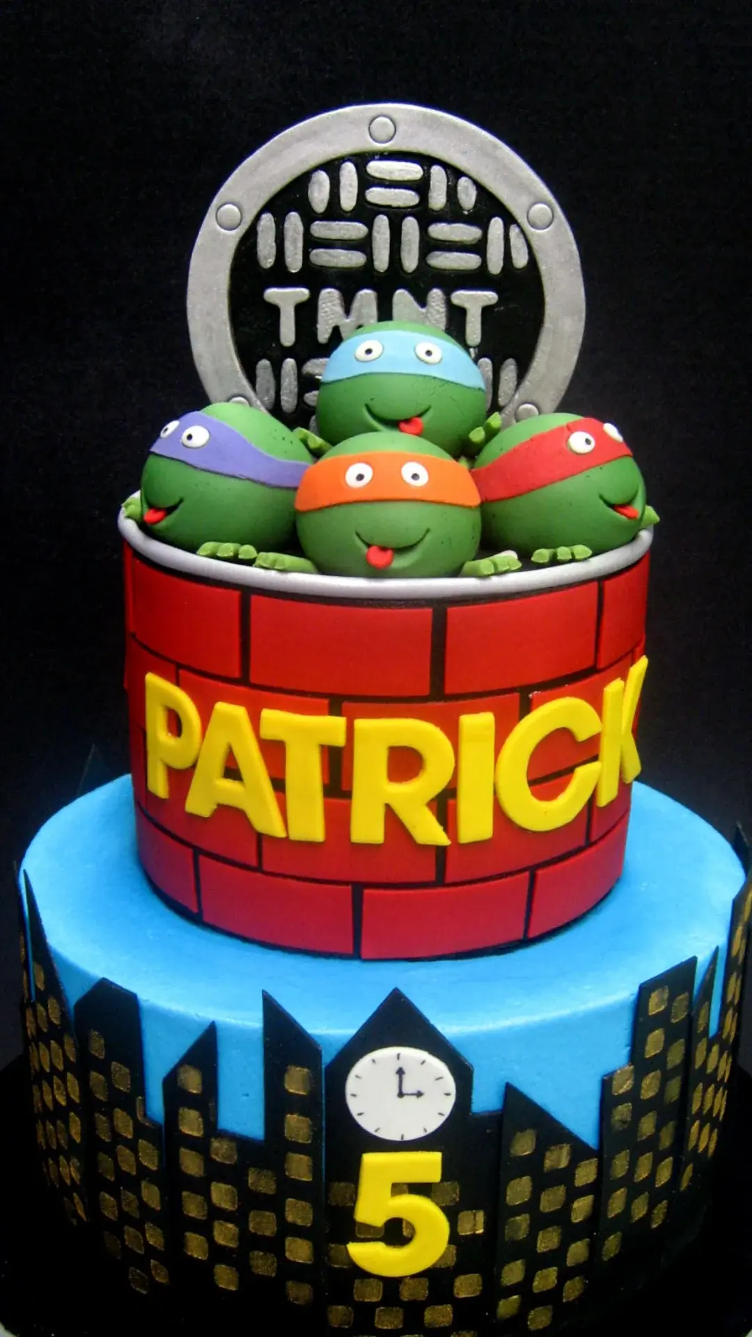 Teenage Mutant Ninja Turtle Cake | Who Are You Calling Crafty?, image size:1080x1920