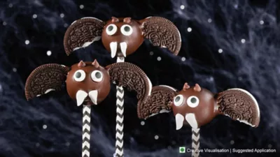 Oreo Bat Cookie Ball Pops Recipe | Desserts Corner