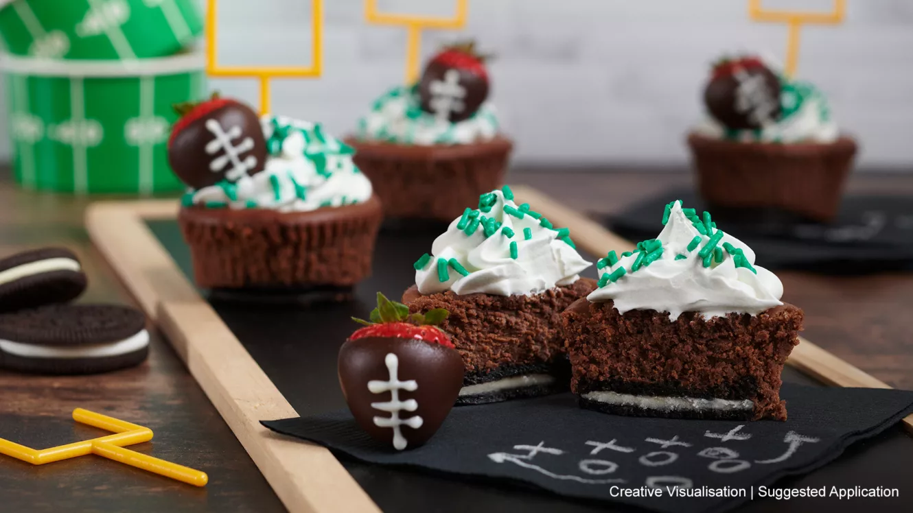 Oreo Mini Chocolate Cheesecakes Recipe | Cadbury Desserts Corner